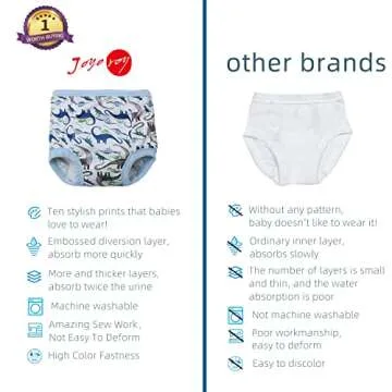 Joyo roy 10Pcs Potty Training Underwear for Boys 5t Underwear Boys Training Panties Training Pants 4t-5t Boys Toilet Training Pants Pull Up 5t Boys Underwear Training Pants Toddler Boy Underwear 5t