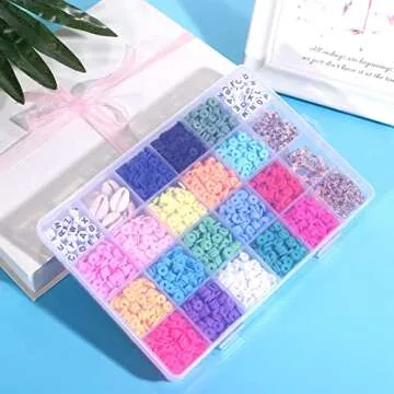 Golray 4800 Pcs Jewelry Making Beads for All Ages