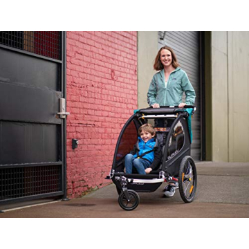 Burley Encore X 2 Seat Kids Bike Trailer & Stroller