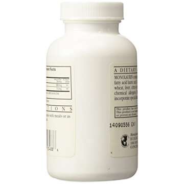 Ecological Formulas Monolaurin 600mg 90 Capsules