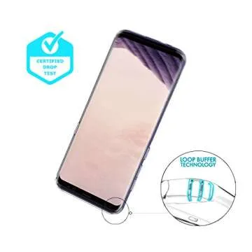 MOSNOVO Galaxy S8 Case, Galaxy S8 Clear Case, Tropical Succulents Pattern Clear Design Printed Transparent Plastic Hard Back Case with TPU Bumper Protective Case Cover for Samsung Galaxy S8 (2017)