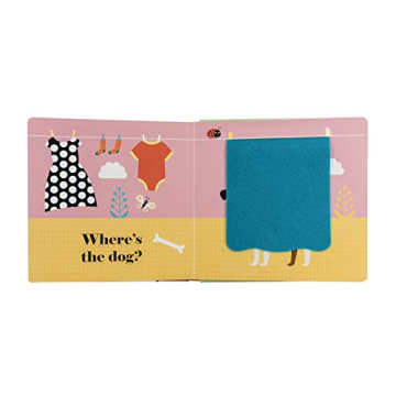 Durable Felt Flap Book for Toddlers Interactive Learning