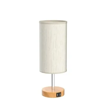Yarra-Decor Touch Control Bedside Lamp with USB Port & Dimmable LED