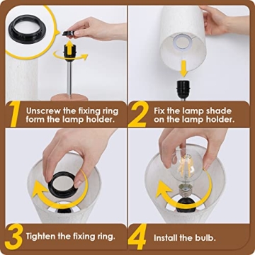 Yarra-Decor Touch Control Bedside Lamp with USB Port & Dimmable LED