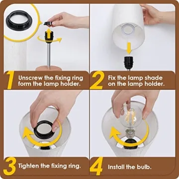 Yarra-Decor Touch Control Bedside Lamp with USB Port & Dimmable LED