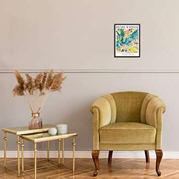 Sincerely, Not Henri Matisse Art Print Landscape at Collioure Gallery Exhibition Poster 11"x14" UNFRAMED Modern Artwork for Bedroom Bathroom or Living Room Gallery Wall Decor (OPTION 4)