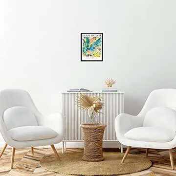 Sincerely, Not Henri Matisse Art Print Landscape at Collioure Gallery Exhibition Poster 11"x14" UNFRAMED Modern Artwork for Bedroom Bathroom or Living Room Gallery Wall Decor (OPTION 4)