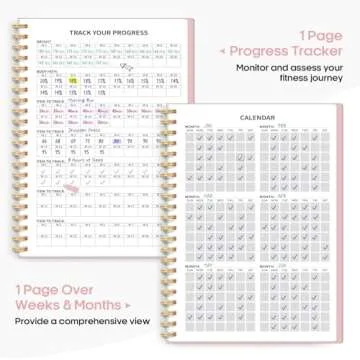 Fitness Workout Journal for Tracking and Achieving Goals