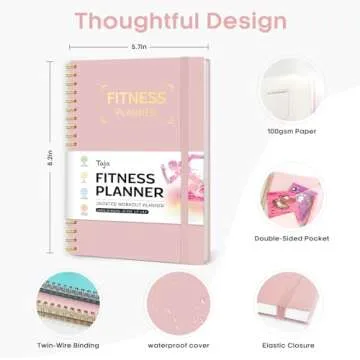 Fitness Workout Journal for Tracking and Achieving Goals