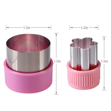 Stainless Steel Vegetable Cutters Set for Kids 20pcs