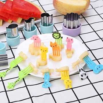 Stainless Steel Vegetable Cutters Set for Kids 20pcs