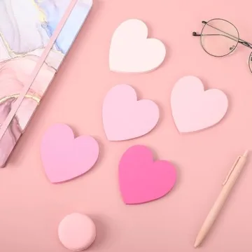 150 Pcs Heart Index Cards - Cute and Functional Note Cards