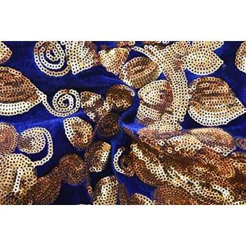 Men's Slim Fit Velvet Shiny Sequins Suit Jacket Blazer Stylish One Button Notch Lapel Tuxedo for Party,Wedding,Banquet,Prom