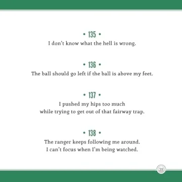 501 Funny Golf Shot Excuses Book Golfer Gag Gift