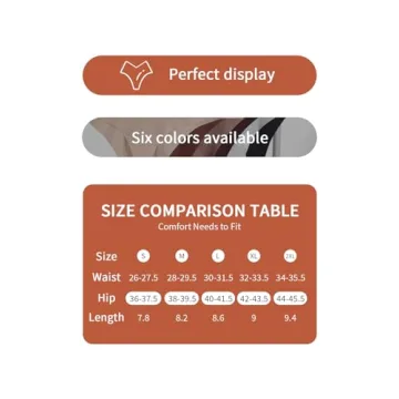 Hellopopgo 6-Pack Seamless Women's Thongs