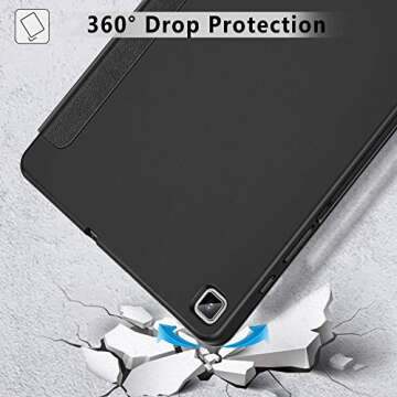 ZtotopCases Galaxy Tab S6 Lite Case with Pen Holder