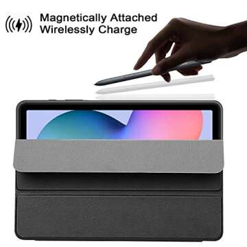 ZtotopCases Galaxy Tab S6 Lite Case with Pen Holder