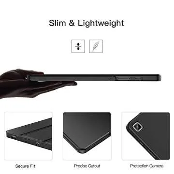 ZtotopCases Galaxy Tab S6 Lite Case with Pen Holder