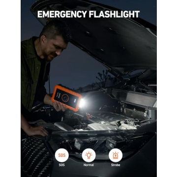 AstroAI S8 Portable Jump Starter & Tire Inflator