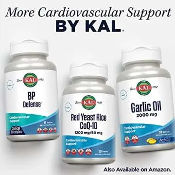 KAL Magnesium Taurate 400mg Plus CoEnzyme Vitamin B6, Chelated Magnesium Supplement, Healthy Muscle Function, Nerve and Heart Health Support, Gluten Free, Vegan, 60-Day Guarantee, 45 Serv, 90 Tablets