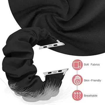 MEULOT Scrunchie Watch Bands for Apple Watch - Stylish & Comfortable