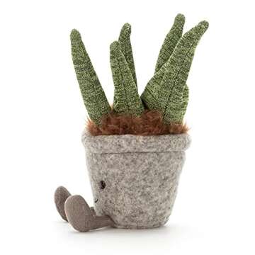 Jellycat Silly Succulent Aloe Plush - Adorable Plant Toy