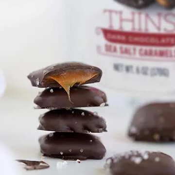 Sanders Premium Salted Caramel THINS - Perfect Gift Treat