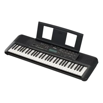 Yamaha PSR-E283 61-Key Beginner Keyboard with Music Rest