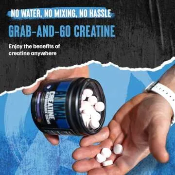 Animal Creatine Chews - Enhanced Creatine Monohydrate Chewable Tablets with AstraGin & Sea Salt, Max Absorption, Pre Post-Workout Support, Muscle Pump, Strength & Recovery for Men & Women, Fruit Punch