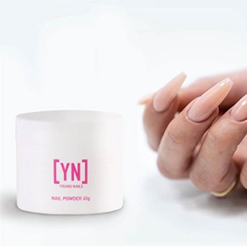 Young Nails Acrylic Speed Powder Clear 660g for Nail Art