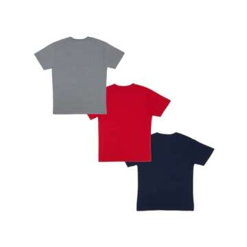 Nintendo Boys T-Shirt 3-Pack Bundle (Mario Kart, Size 8)