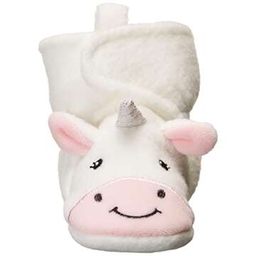 Hudson Baby Unisex-Baby Cozy Fleece Booties