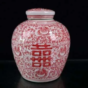 Elegant Storage Jar Ginger Jar for Home Decor