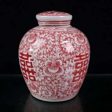 Elegant Storage Jar Ginger Jar for Home Decor