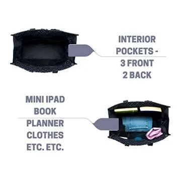 Pursetti Utility Tote: Stylish, Functional Teacher & Nurse Bag