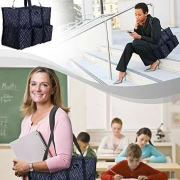 Pursetti Utility Tote: Stylish, Functional Teacher & Nurse Bag