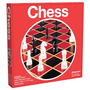 Pressman Toy Chess Set - Durable, Portable & Fun
