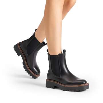 DREAM PAIRS Women's Chelsea Ankle Boots for Fall Style