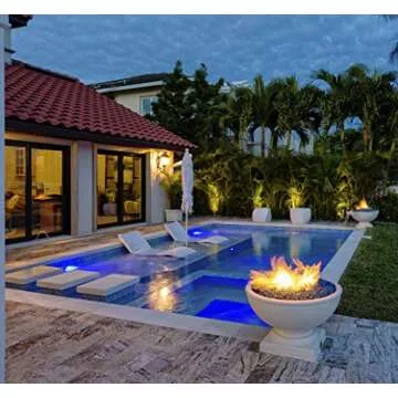 Margo 10 lb. 1/4" Red Fire Glass for Fire Pit