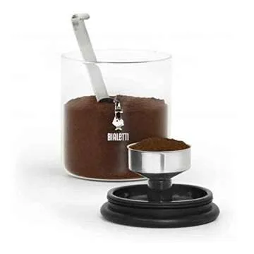 Bialetti Smart Coffee Jar Preserves Aroma Stylishly