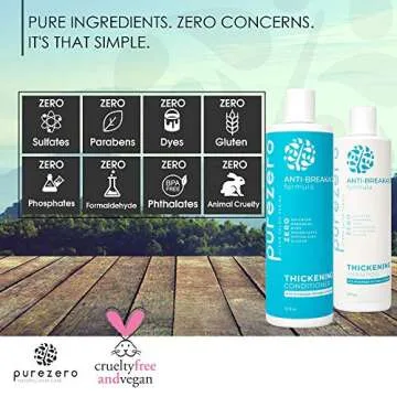 Purezero Anti-Breakage Shampoo & Conditioner Set