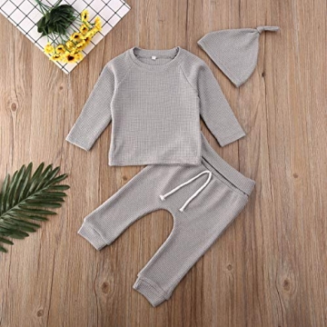 Autumn Baby Girls Clothes Set Gray 12-18 Months