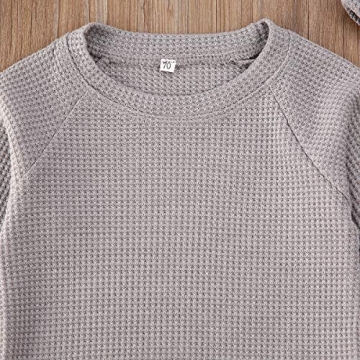 Autumn Baby Girls Clothes Set Gray 12-18 Months