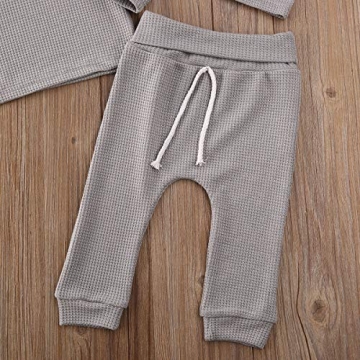 Autumn Baby Girls Clothes Set Gray 12-18 Months