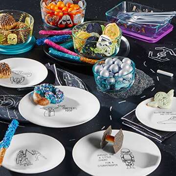 Corelle 8-Piece Star Wars Appetizer Plates Set