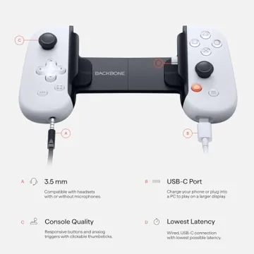 BACKBONE One Mobile Gaming Controller for iPhone & Android