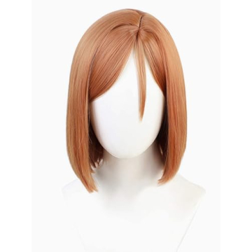 LeMarnia Brown Side Parted Short Wig for All Occasions