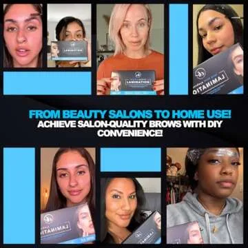 Elevate the Beauty Eyebrow Lamination Kit | At Home DIY Brow Lamination Kit For Instant Lift | Professional Eye Brow Supplies for Fuller Eyebrows | Home and Salon Use | Laminado de Cejas