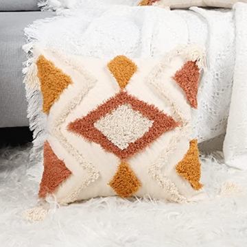 Merrycolor Boho Throw Pillow Covers for Stylish Décor