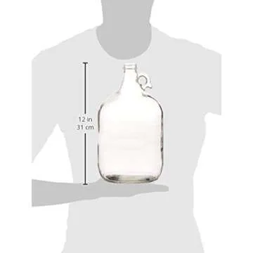 Eco-Friendly 1 Gallon Glass Jug for All Your Needs